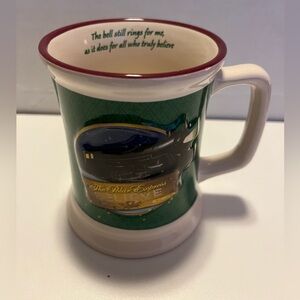 Polar Express Ceramic Mug - Green and Cream